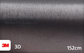 3M 1080 BR201 Brushed Steel meubelfolie