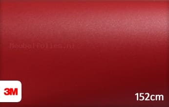 3M 1080 M203 Matte Red Metallic meubelfolie