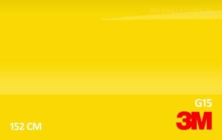3M 2080 G15 Gloss Bright Yellow interieurfolie