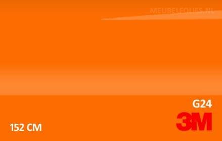 3M 2080 G24 Gloss Deep Orange interieurfolie