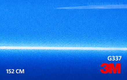3M 2080 G337 Gloss Fire Blue interieurfolie
