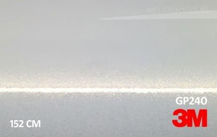 3M 2080 GP240 Gloss White Gold Sparkle interieurfolie