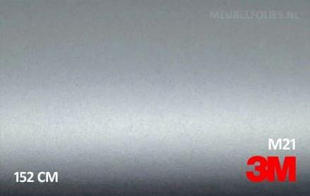 3M 2080 M21 Matte Silver Metallic interieurfolie