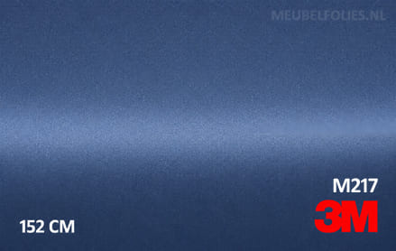 3M 2080 M217 Matte Slate Blue Metallic interieurfolie
