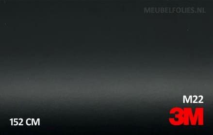 3M 2080 M22 Matte Deep Black interieurfolie