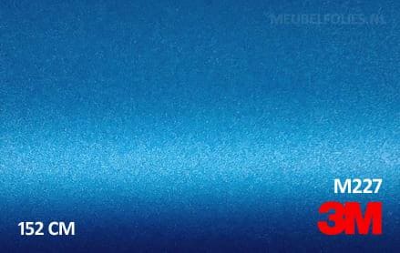 3M 2080 M227 Matte Blue Metallic interieurfolie
