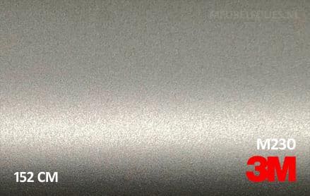 3M 2080 M230 Matte Grey Aluminium interieurfolie
