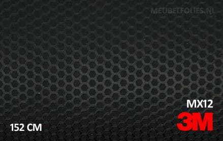 3M 2080 MX12 Structured Matrix Black interieurfolie