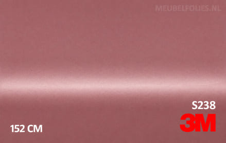 3M 2080 S238 Satin Frozen Berry Metallic interieurfolie