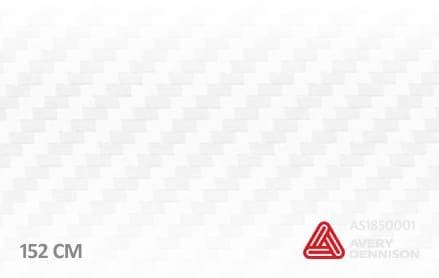 Avery SWF Carbon Fibre White interieurfolie