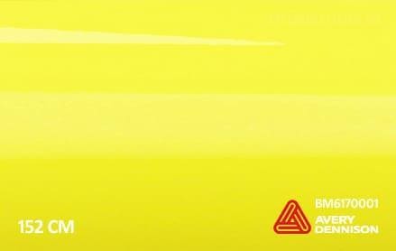 Avery SWF Gloss Ambulance Yellow interieurfolie