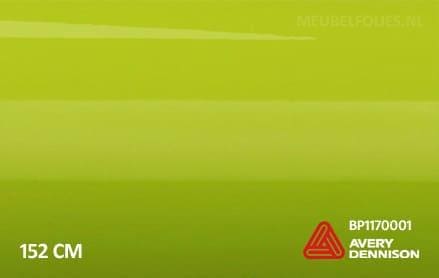 Avery SWF Gloss Lime Green interieurfolie