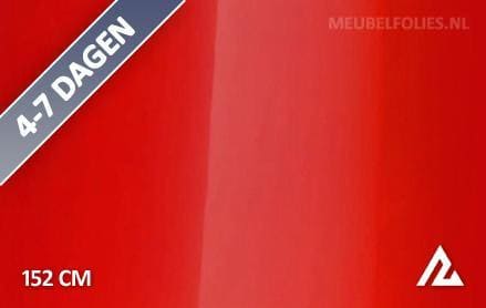 18 mtr Gloss Ferrari Red 3125 interieurfolie