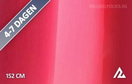 18 mtr Gloss Metallic Cherry Red 3068 interieurfolie