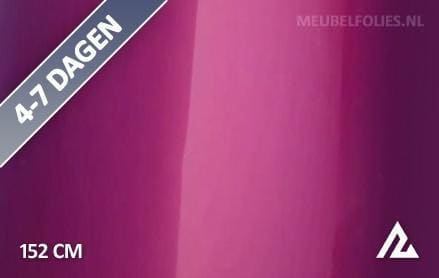 18 mtr Gloss Metallic Glazed Tower Red 3214 interieurfolie