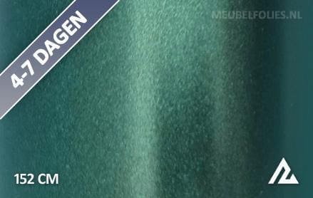 18 mtr Satin Metallic Black Green 3116 interieurfolie