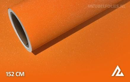 Diamant oranje interieurfolie