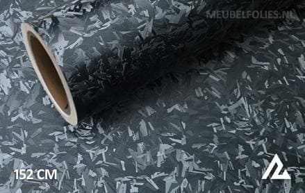 Forged carbon interieurfolie