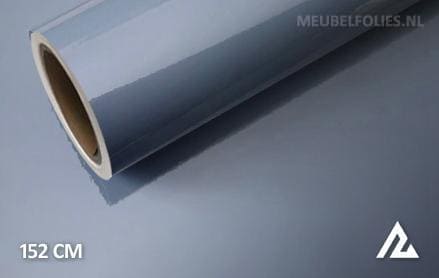 Glans betongrijs interieurfolie