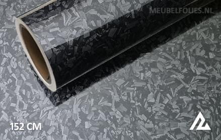 Glans forged carbon interieurfolie