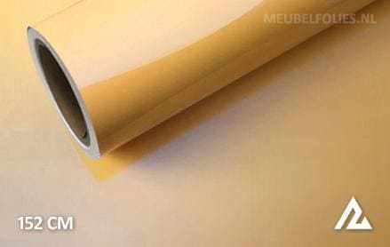 Glans geel interieurfolie