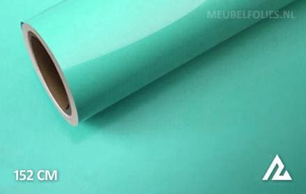 Glans turquoise interieurfolie