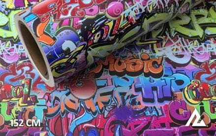 Graffiti interieurfolie