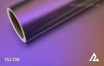 Kameleon paars goud interieurfolie
