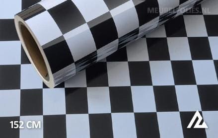 Race vlag interieurfolie