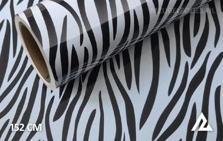 Zebra print interieurfolie
