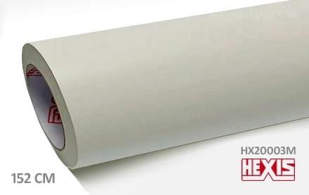 Hexis HX20003M Glacier White Matt interieurfolie