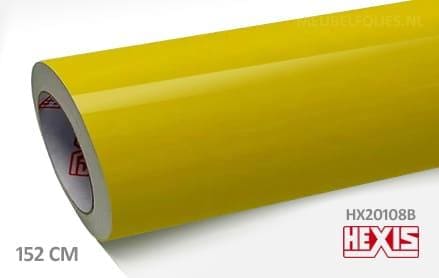 Hexis HX20108B Lemon Yellow Gloss interieurfolie