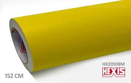 Hexis HX20108M Lemon Yellow Matt interieurfolie
