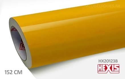 Hexis HX20123B Daffodil Yellow Gloss interieurfolie
