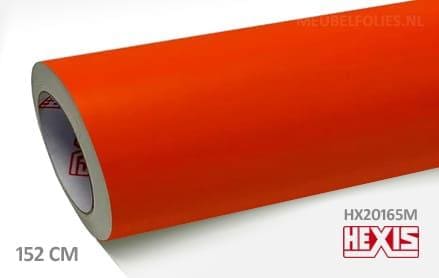 Hexis HX20165M Mandarin Red Matt interieurfolie