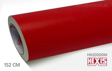 Hexis HX20200M Blood Red Matt interieurfolie