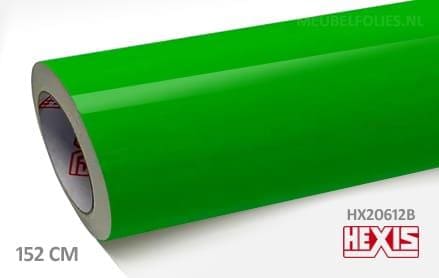 Hexis HX20612B Fluor Green Gloss interieurfolie