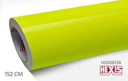 Hexis HX20613B Fluor Yellow Gloss interieurfolie