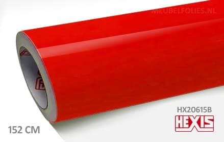 Hexis HX20615B Fluor Red Gloss interieurfolie