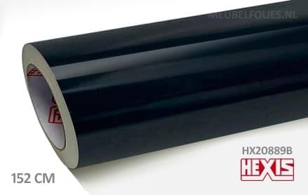 Hexis HX20889B Coal Black Gloss interieurfolie