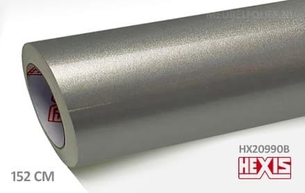 Hexis HX20990B Meteorite Grey Metal Gloss interieurfolie