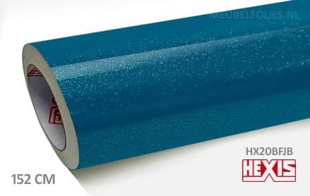 Hexis HX20BFJB Fjord Blue Gloss interieurfolie