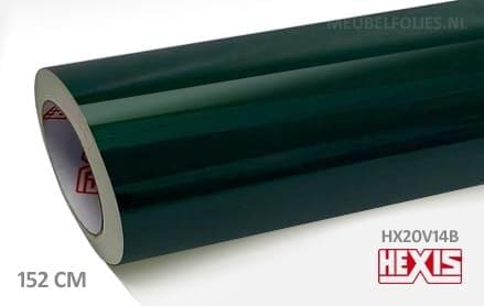 Hexis HX20V14B Sherwood Green Gloss interieurfolie