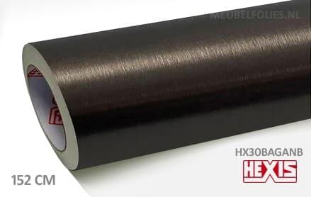 Hexis HX30BAGANB Brushed Aluminium Anthracite interieurfolie