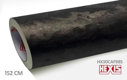 Hexis HX30CAF89S Black Forged Carbon interieurfolie