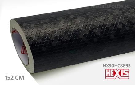 Hexis HX30HC889S Honey Comb Black interieurfolie