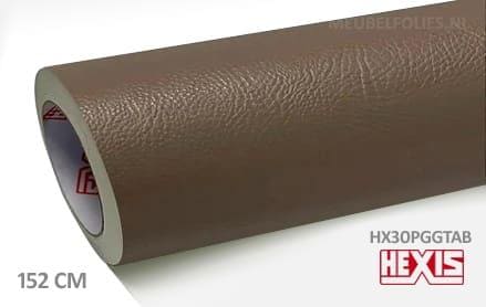 Hexis HX30PGGTAB Taupe Grain Leather Gloss interieurfolie