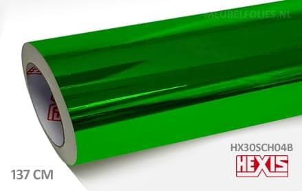 Hexis HX30SCH04B Super Chrome Green Gloss interieurfolie