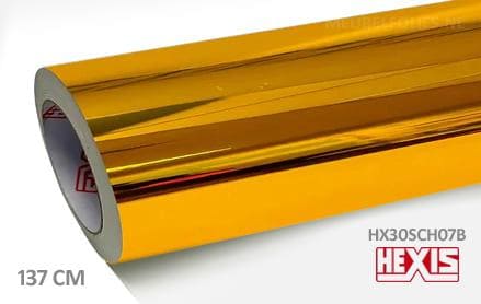 Hexis HX30SCH07B Super Chrome Gold Gloss interieurfolie