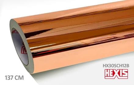 Hexis HX30SCH12B Super Chrome Rose Gold Gloss interieurfolie